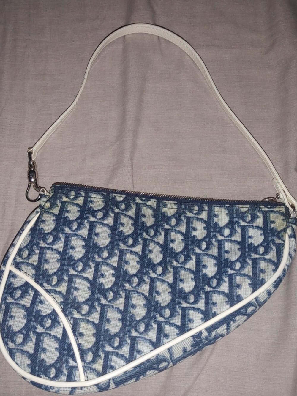 Dior Vintage saddle bag.